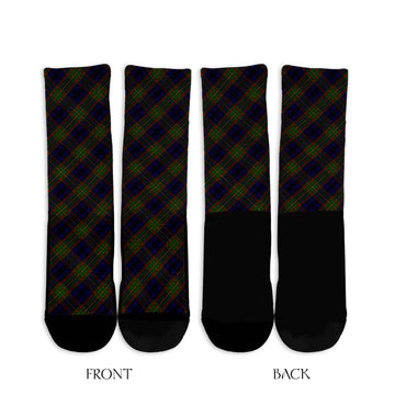 MacLeish (McLeish) Tartan Crew Socks Cross Tartan Style