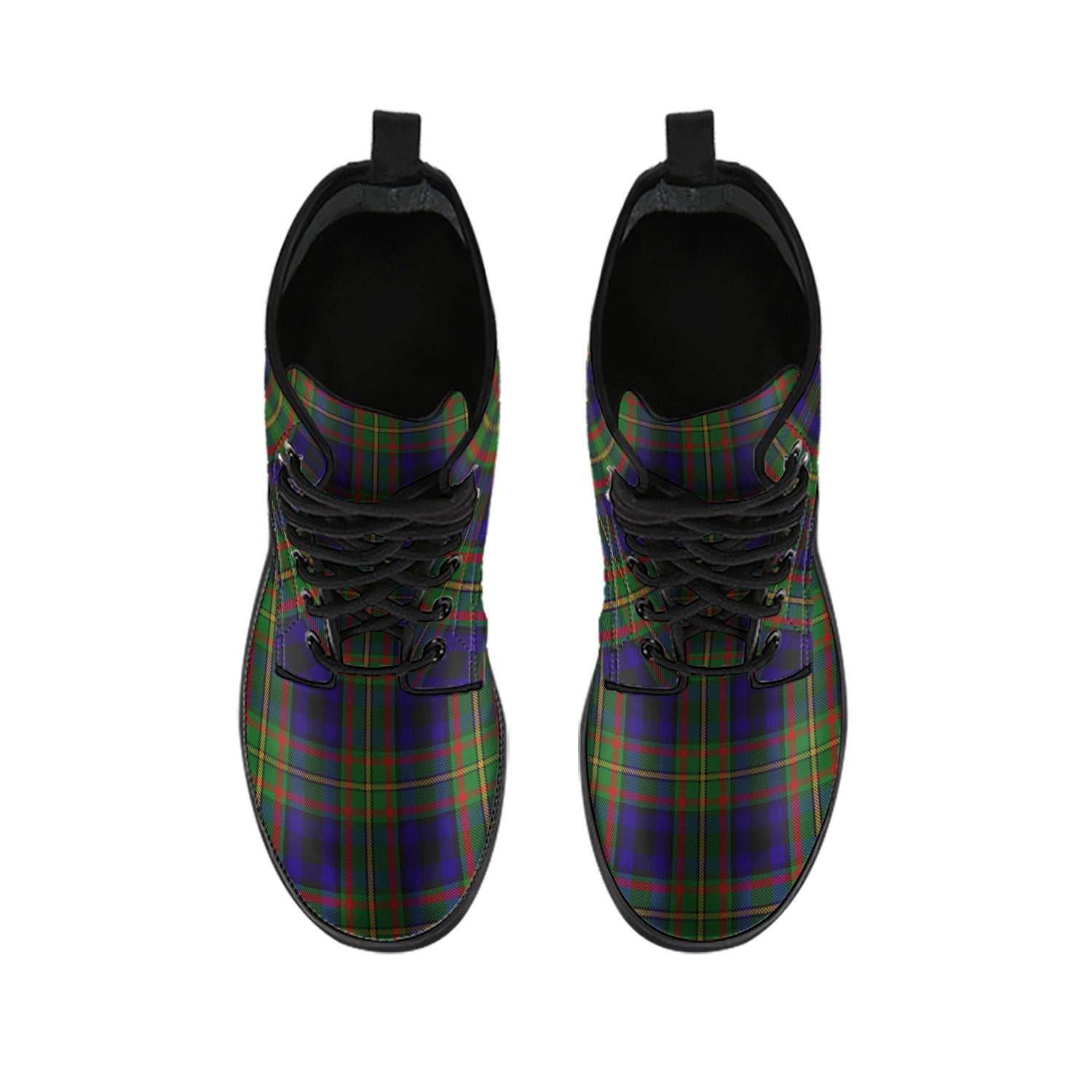 MacLeish (McLeish) Tartan Leather Boots - Tartan Vibes Clothing