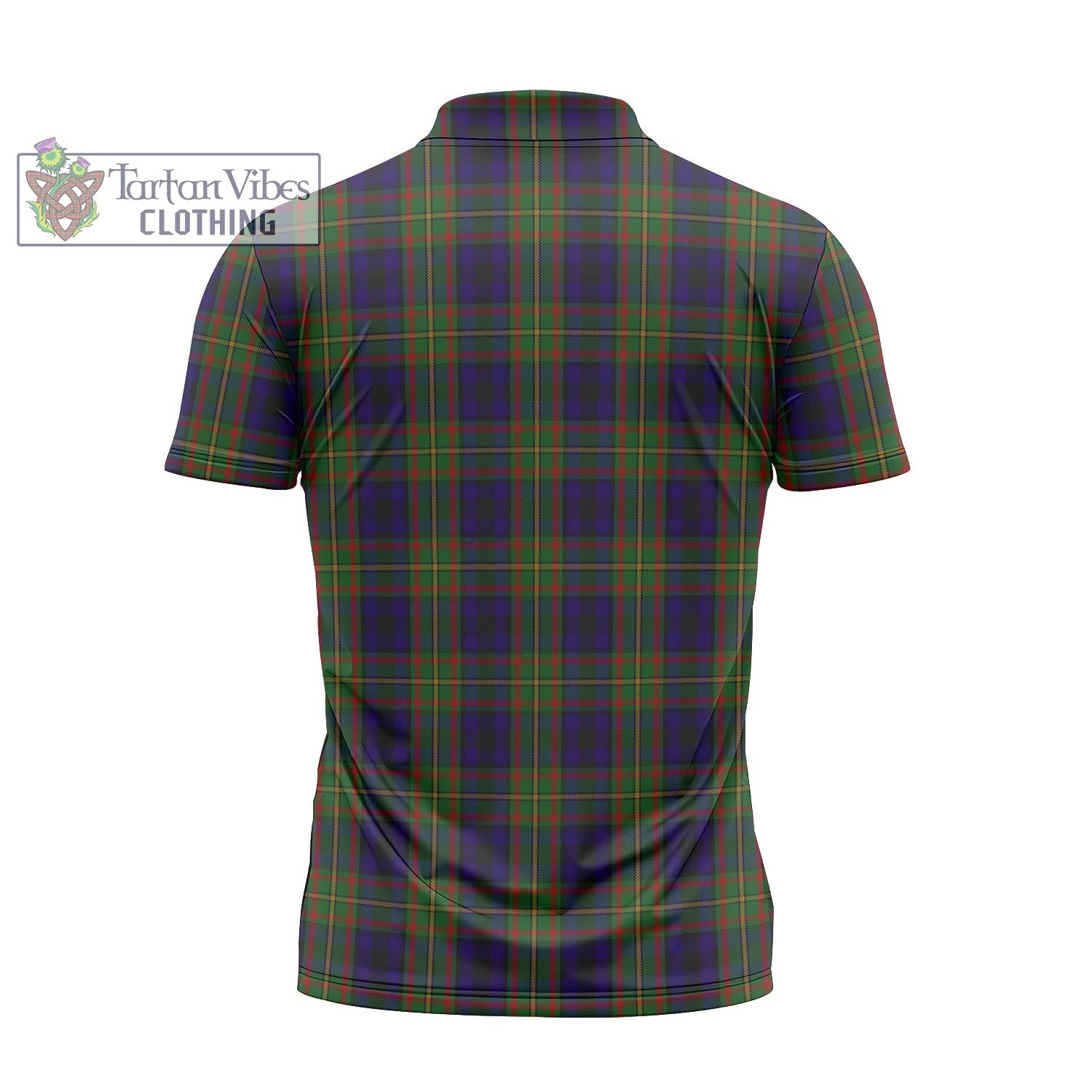 Tartan Vibes Clothing MacLeish Tartan Zipper Polo Shirt