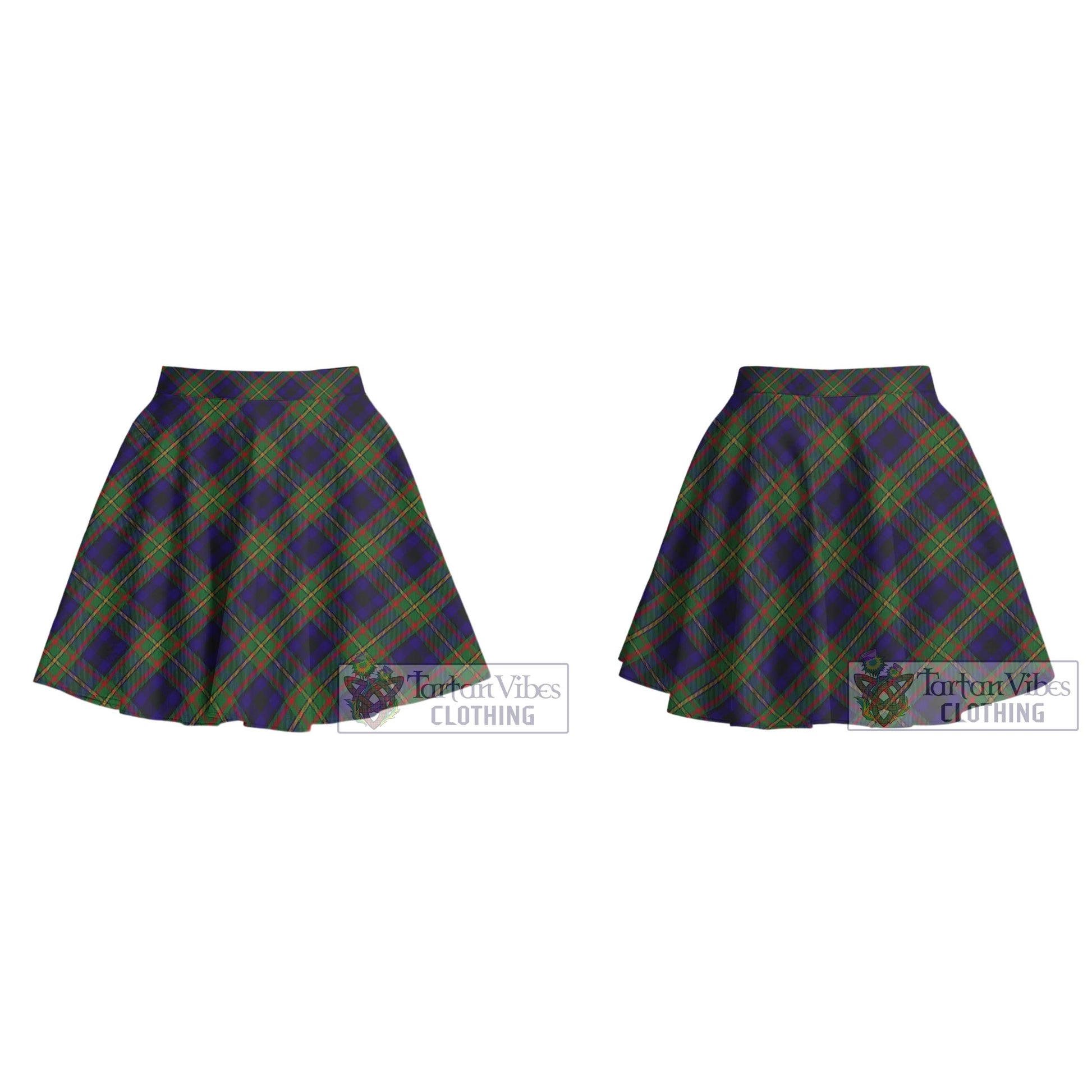 Tartan Vibes Clothing MacLeish Tartan Women's Plated Mini Skirt