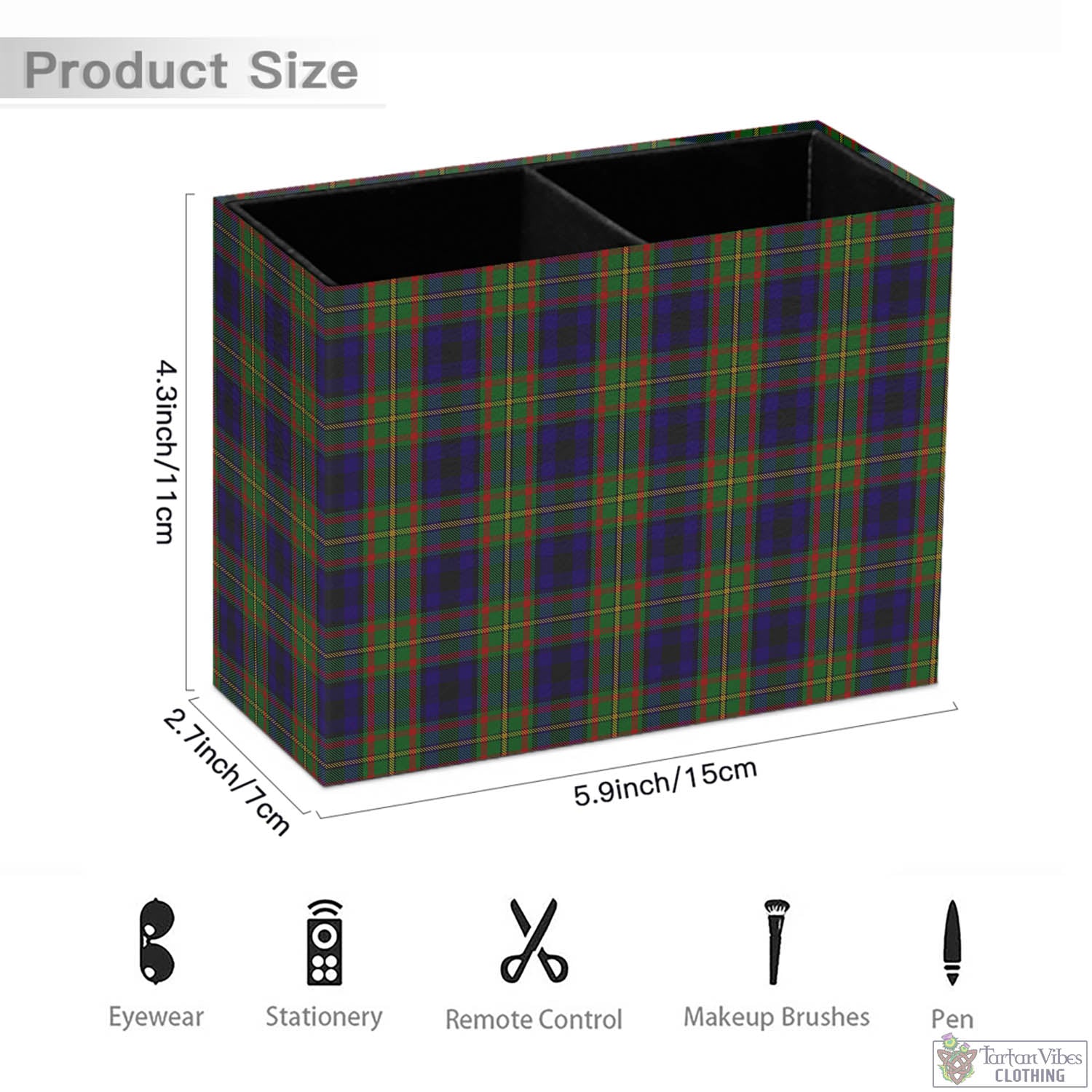 Tartan Vibes Clothing MacLeish Tartan Pen Holder