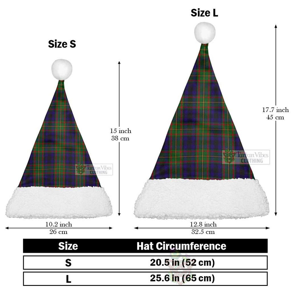 Tartan Vibes Clothing MacLeish (McLeish) Tartan Christmas Santa Hats