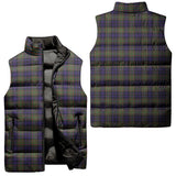 MacLellan (McLellan) Tartan Sleeveless Puffer Jacket Unisex - Tartan Vibes Clothing
