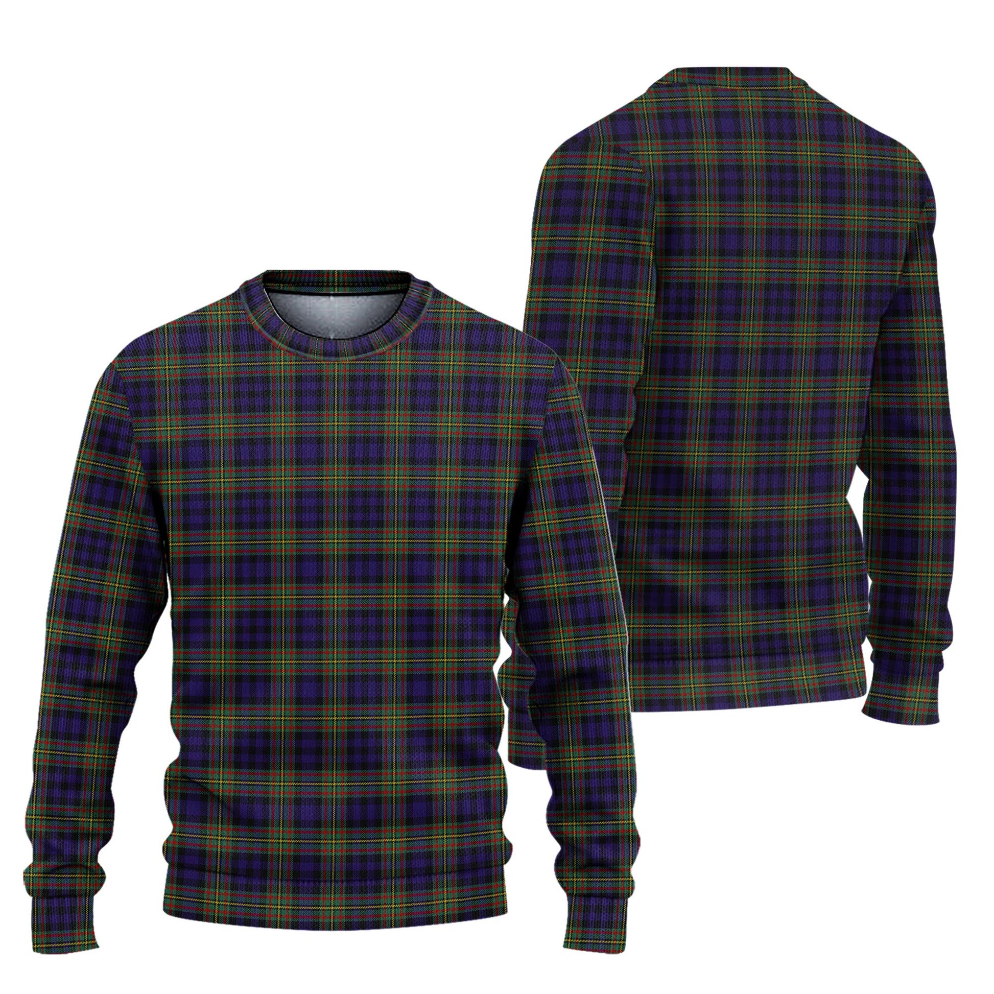 MacLellan Tartan Knitted Sweater Unisex - Tartanvibesclothing