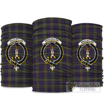 MacLellan (McLellan) Tartan Neck Gaiters, Tartan Bandanas, Tartan Head Band with Family Crest