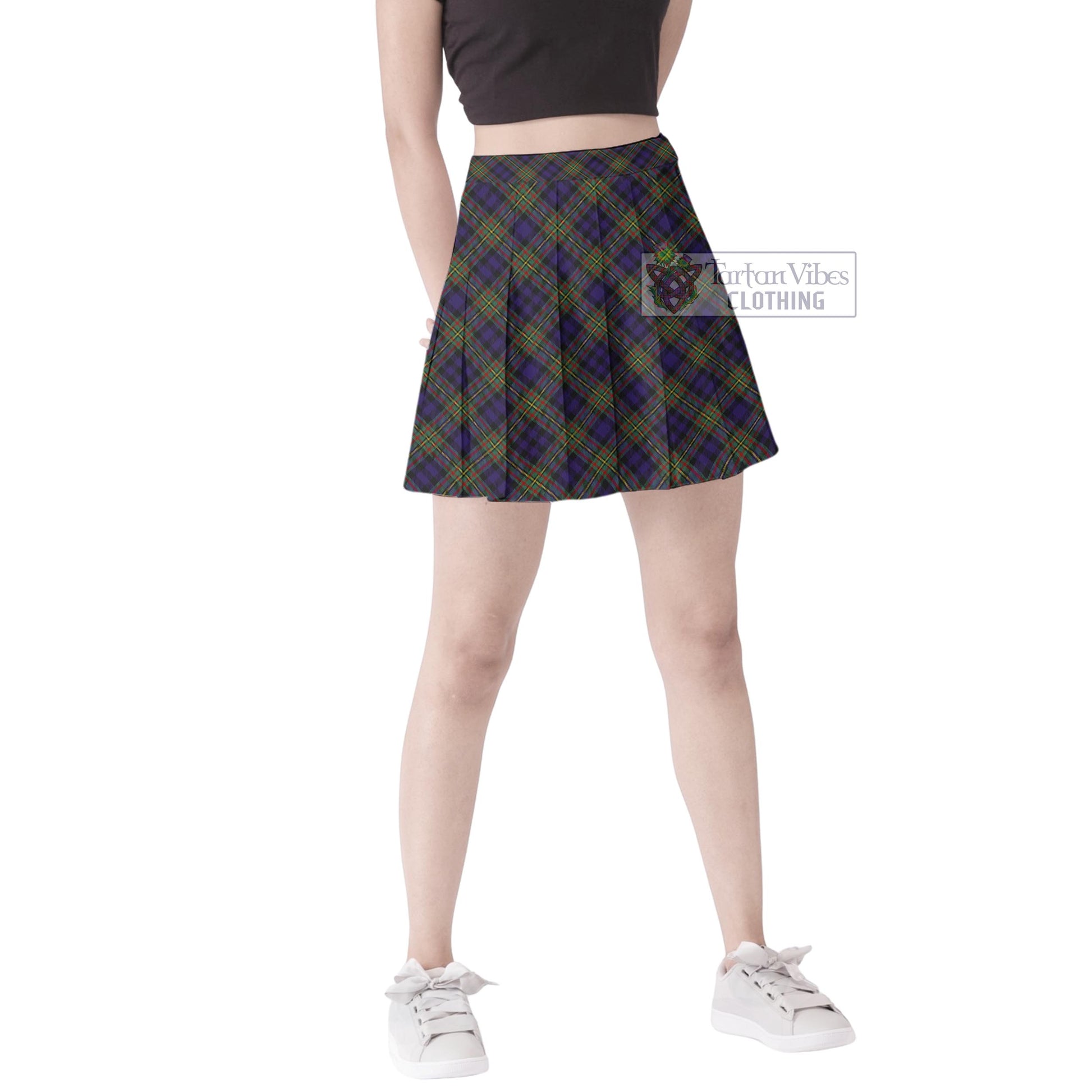 Tartan Vibes Clothing MacLellan Tartan Women's Plated Mini Skirt