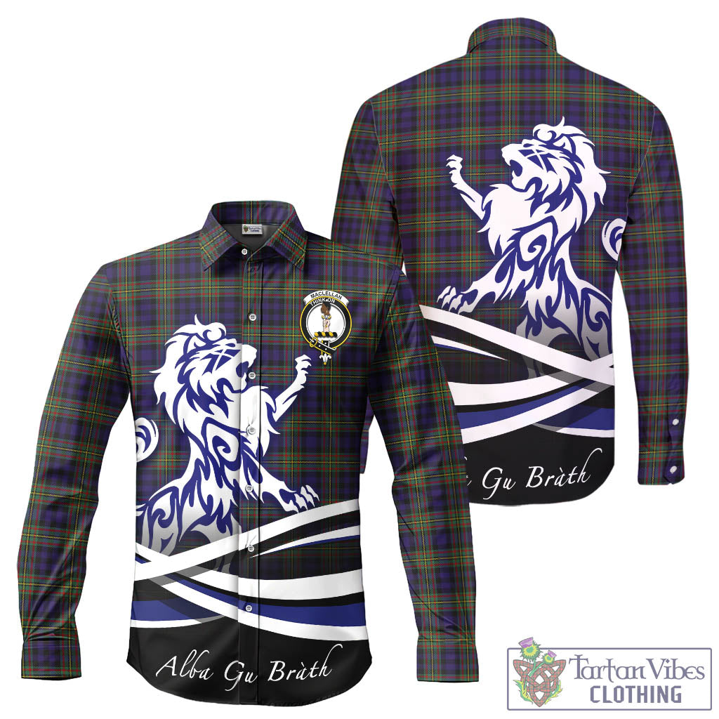 maclellan-tartan-long-sleeve-button-up-shirt-with-alba-gu-brath-regal-lion-emblem