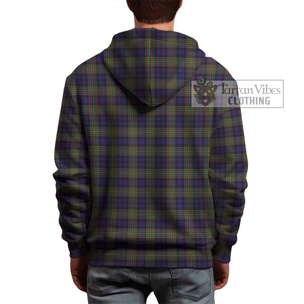 MacLellan (McLellan) Tartan Hoodie with Family Crest DNA In Me Style - Tartanvibesclothing Shop