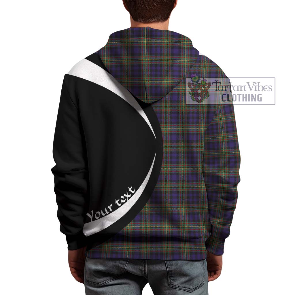 MacLellan (McLellan) Tartan Hoodie with Family Crest Circle Style - Tartan Vibes Clothing