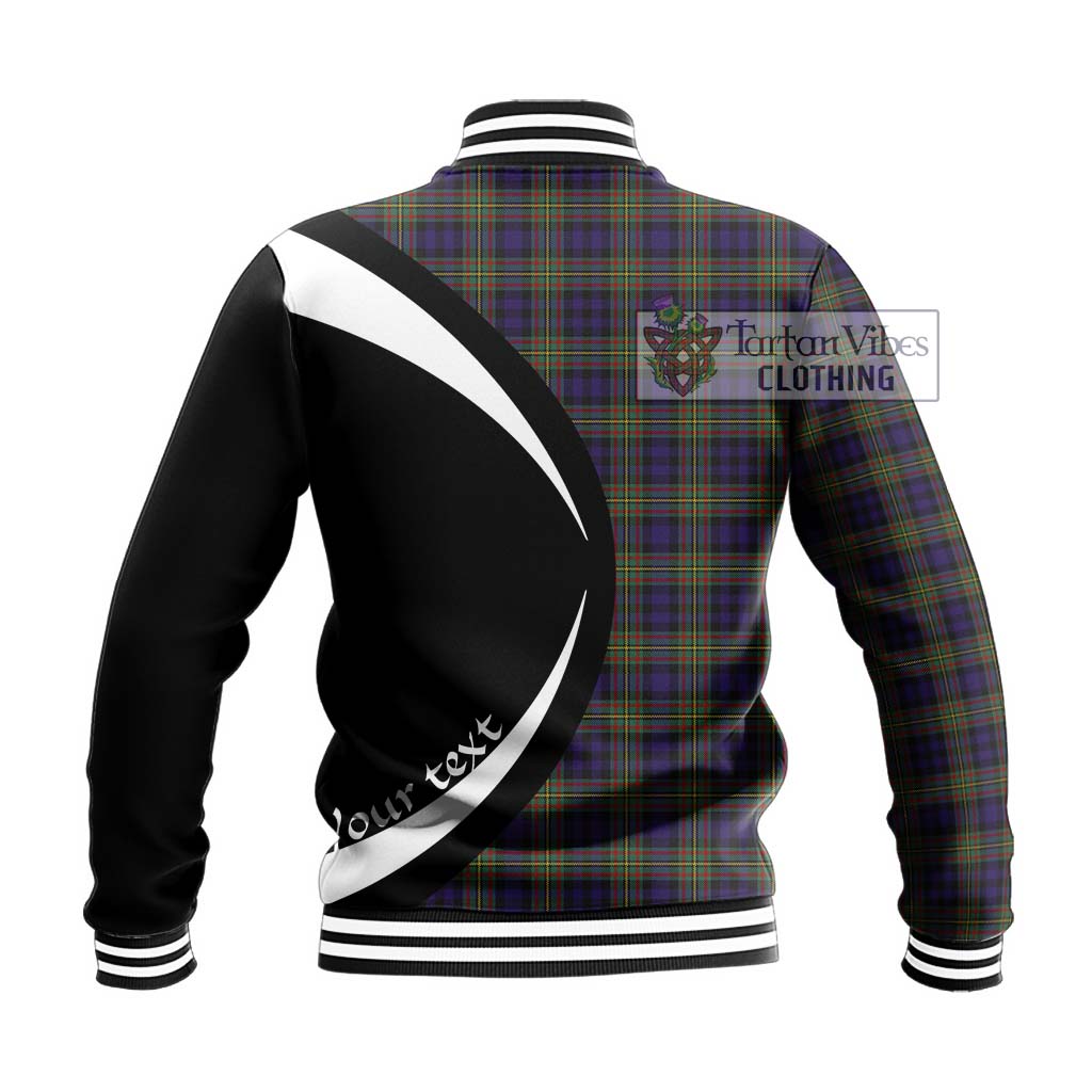 MacLellan (McLellan) Tartan Baseball Jacket with Family Crest Circle Style - Tartan Vibes Clothing