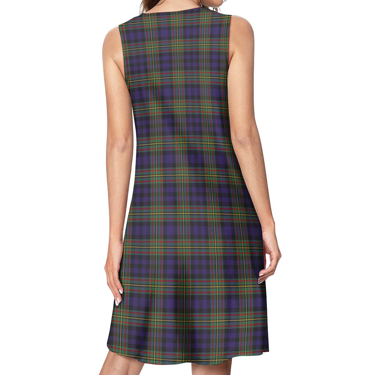 MacLellan Tartan Womens Casual Dresses - Tartanvibesclothing