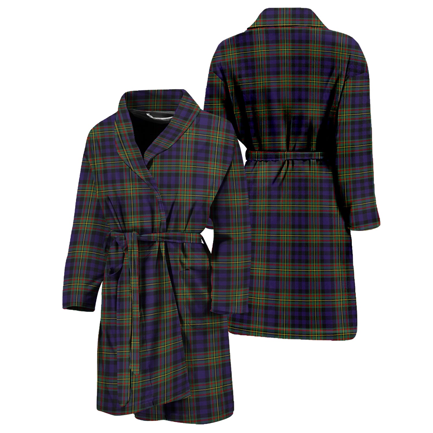 MacLellan (McLellan) Tartan Bathrobe Unisex M - Tartan Vibes Clothing