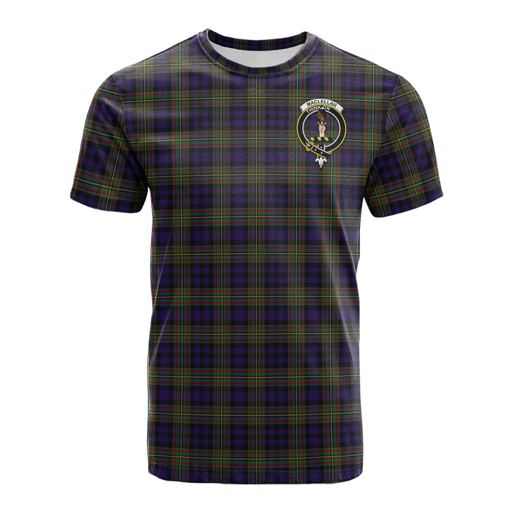 MacLellan (McLellan) Tartan T-Shirt with Family Crest - Tartan Vibes Clothing