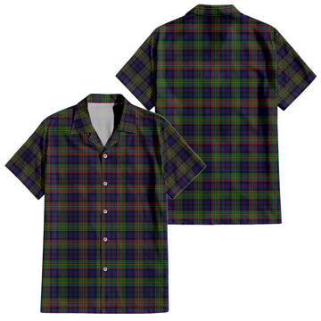 MacLellan (McLellan) Tartan Short Sleeve Button Down Shirt