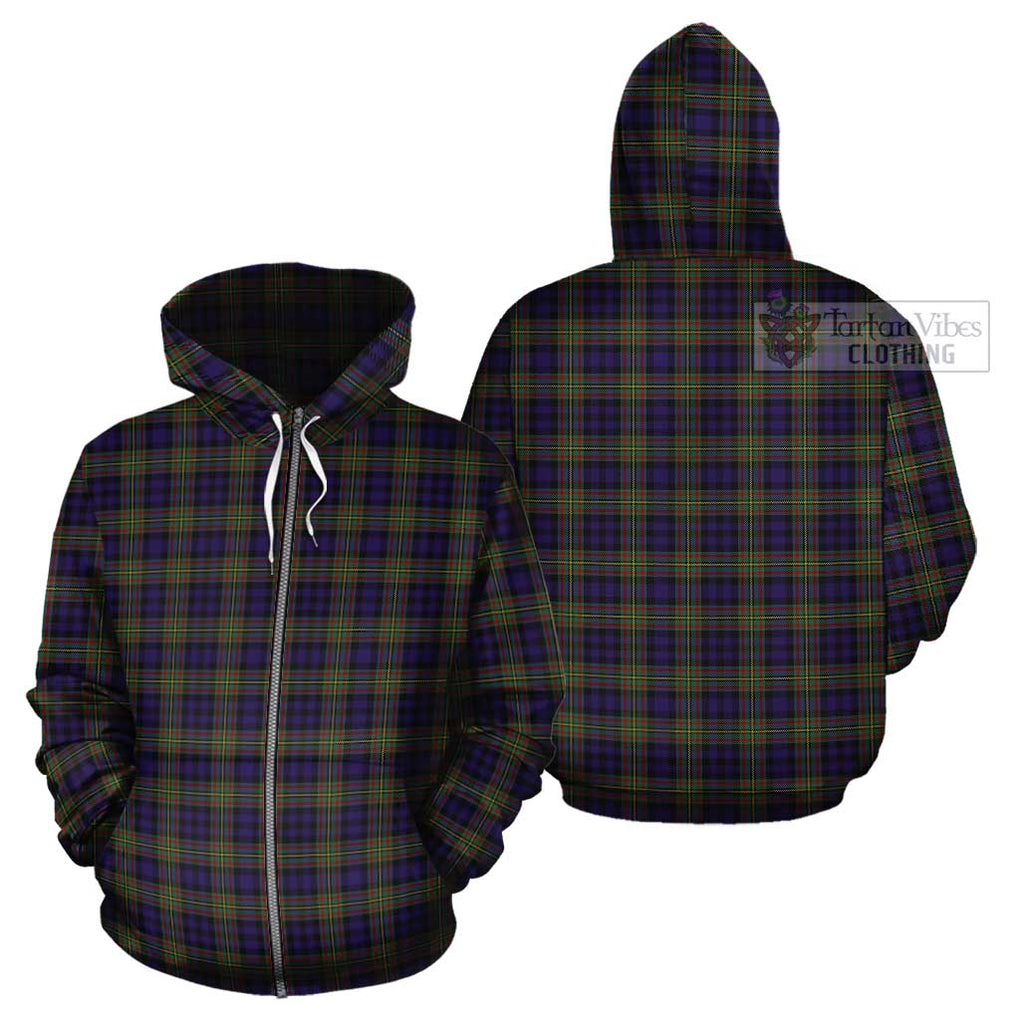 MacLellan (McLellan) Tartan Cotton Hoodie Zip Hoodie - Tartan Vibes Clothing