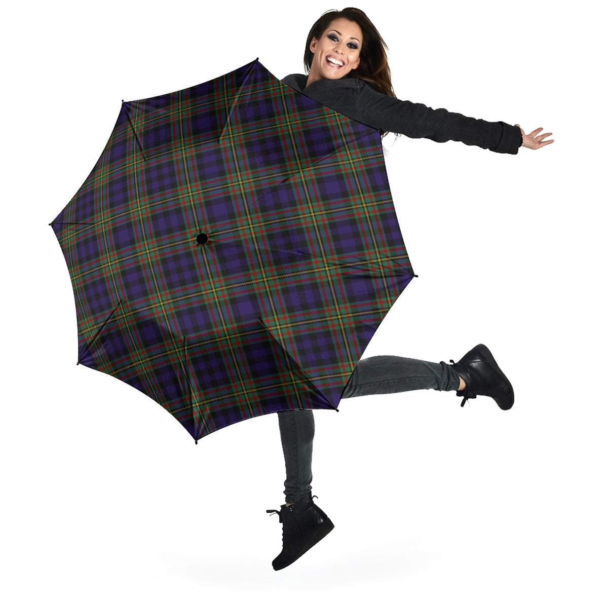 MacLellan Tartan Umbrella - Tartanvibesclothing