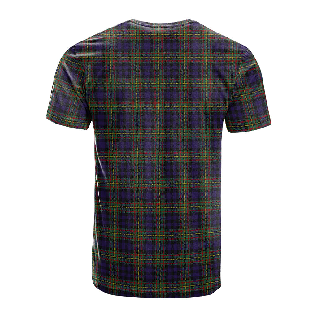 MacLellan (McLellan) Tartan T-Shirt with Family Crest - Tartan Vibes Clothing