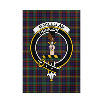 MacLellan (McLellan) Tartan Garden Flag with Family Crest - Tartan Vibes Clothing