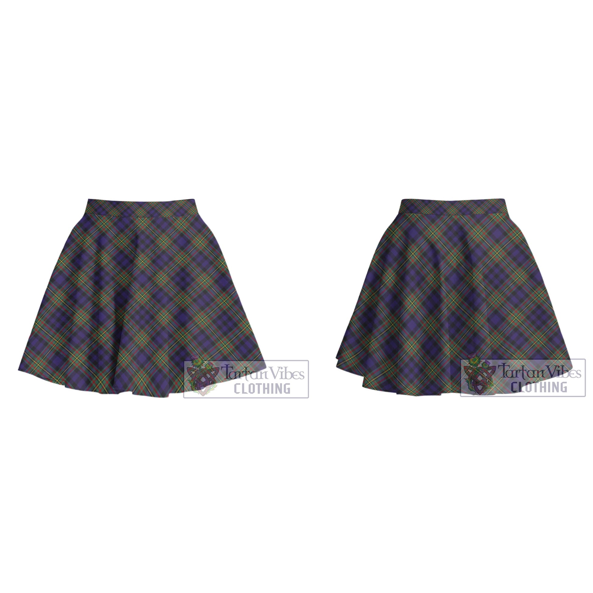 Tartan Vibes Clothing MacLellan Tartan Women's Plated Mini Skirt