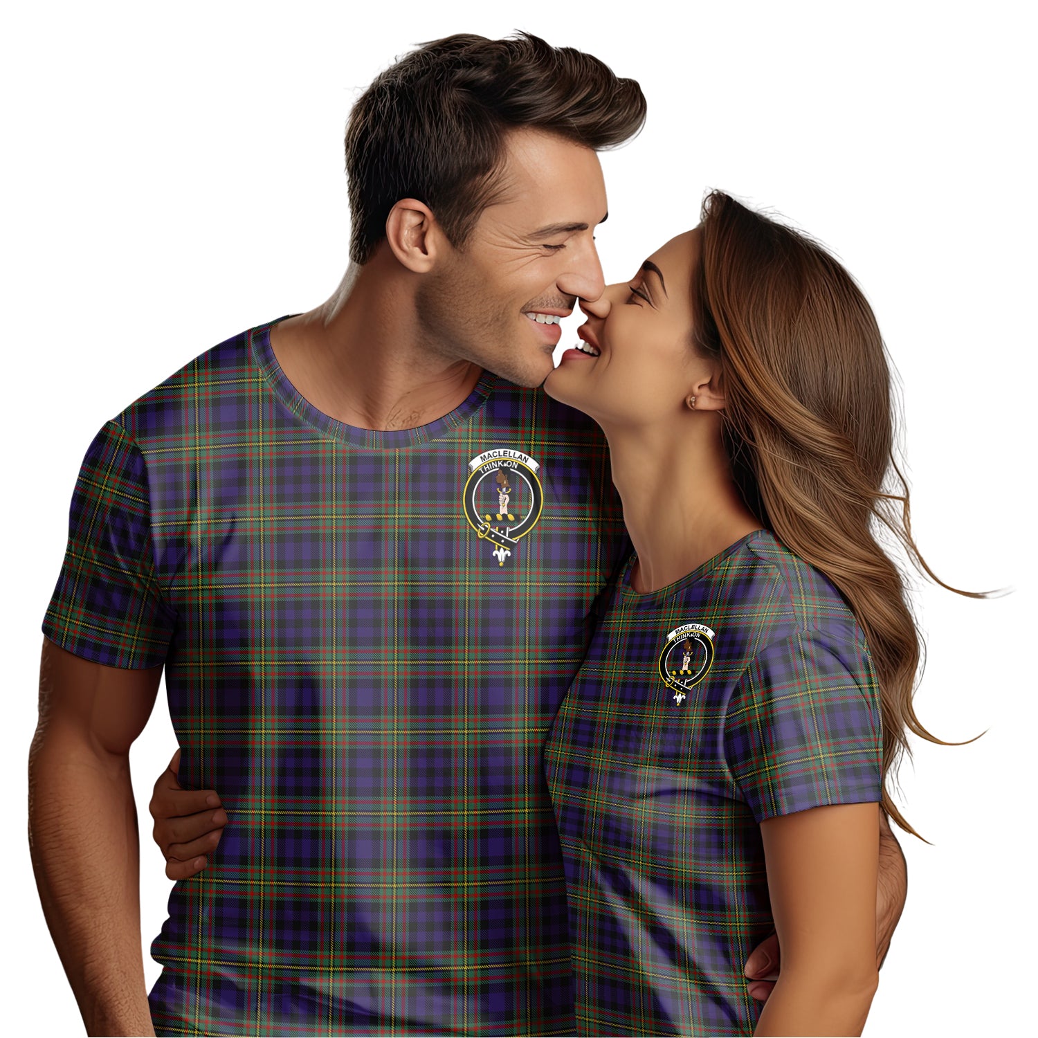 MacLellan (McLellan) Tartan T-Shirt with Family Crest - Tartan Vibes Clothing