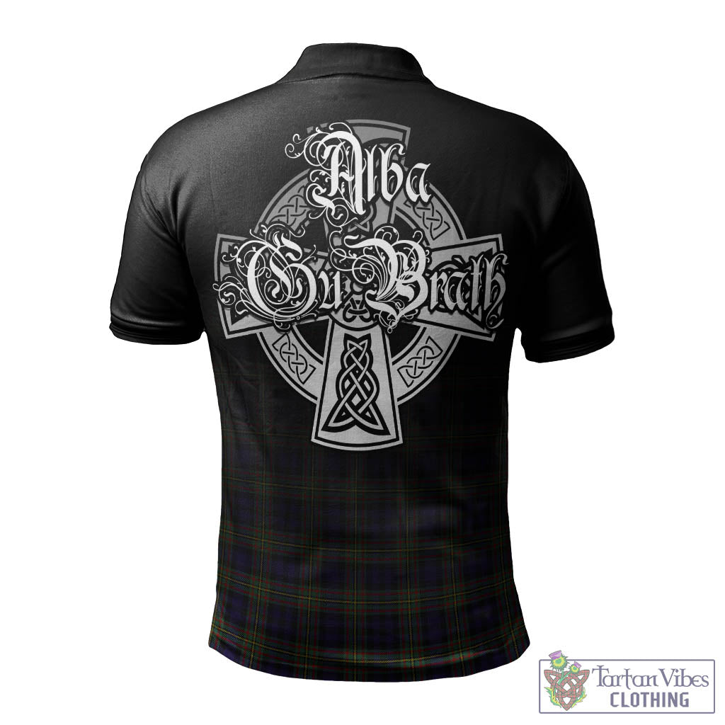 Tartan Vibes Clothing MacLellan Tartan Polo Shirt Featuring Alba Gu Brath Family Crest Celtic Inspired