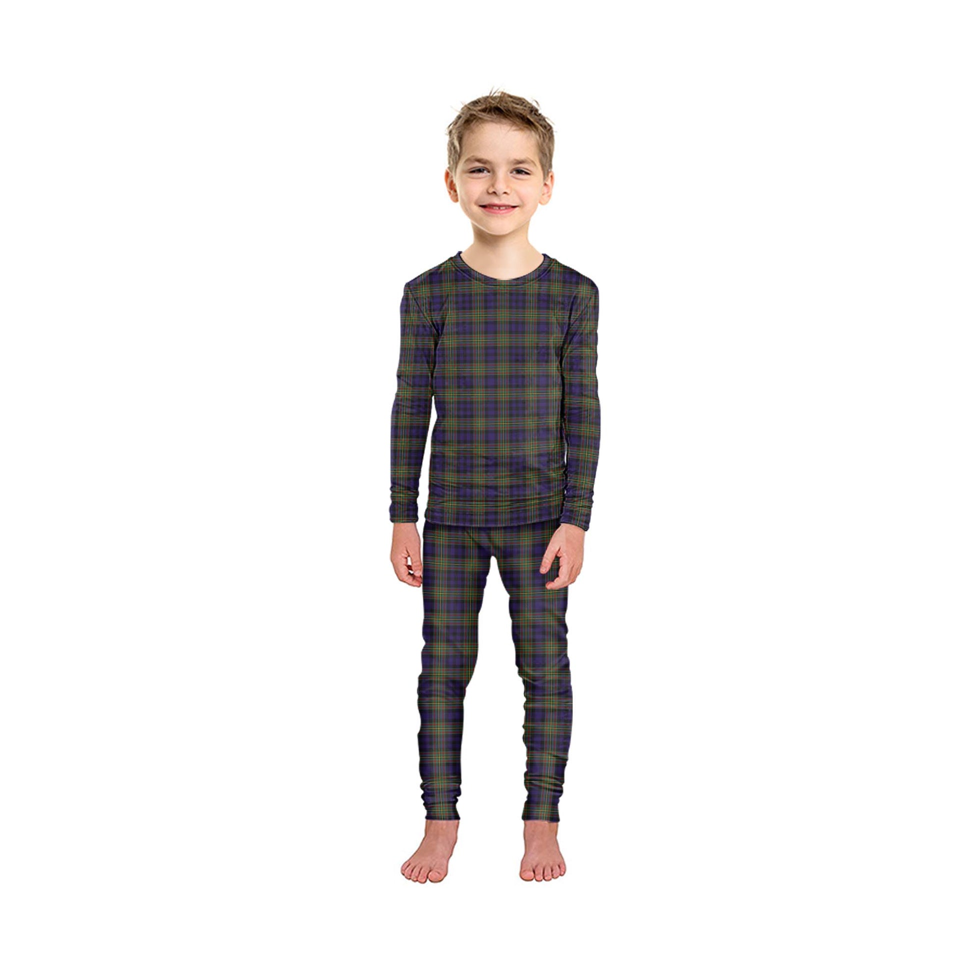 MacLellan Tartan Pajamas Family Set - Tartanvibesclothing