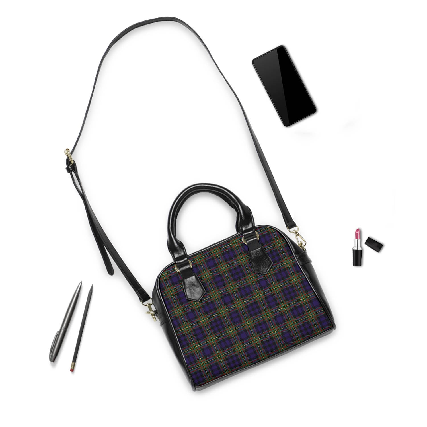 MacLellan Tartan Shoulder Handbags - Tartanvibesclothing