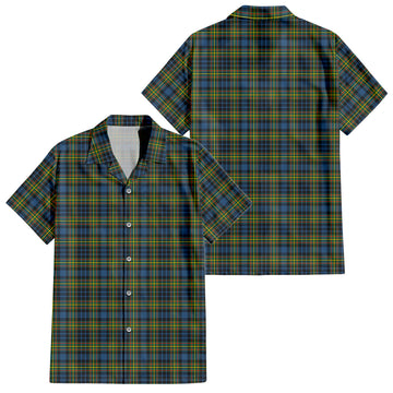 MacLellan Ancient Tartan Short Sleeve Button Down Shirt