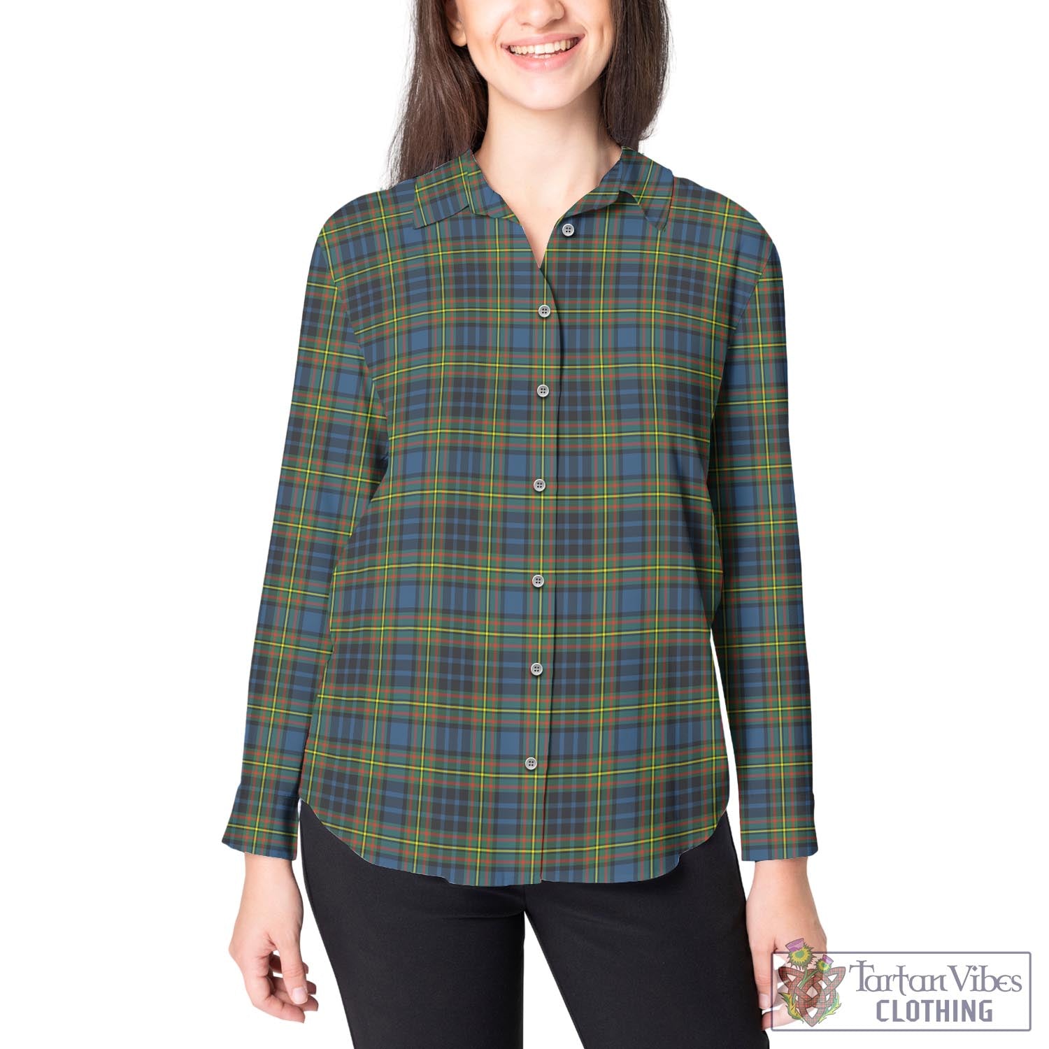 MacLellan Ancient Tartan Womens Casual Shirt