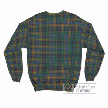 MacLellan Ancient Tartan Sweatshirt with Family Crest DNA In Me Style