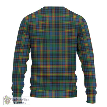 MacLellan Ancient Tartan Ugly Sweater with Family Crest DNA In Me Style