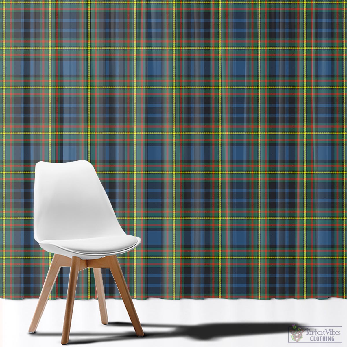 MacLellan Ancient Tartan Window Curtain