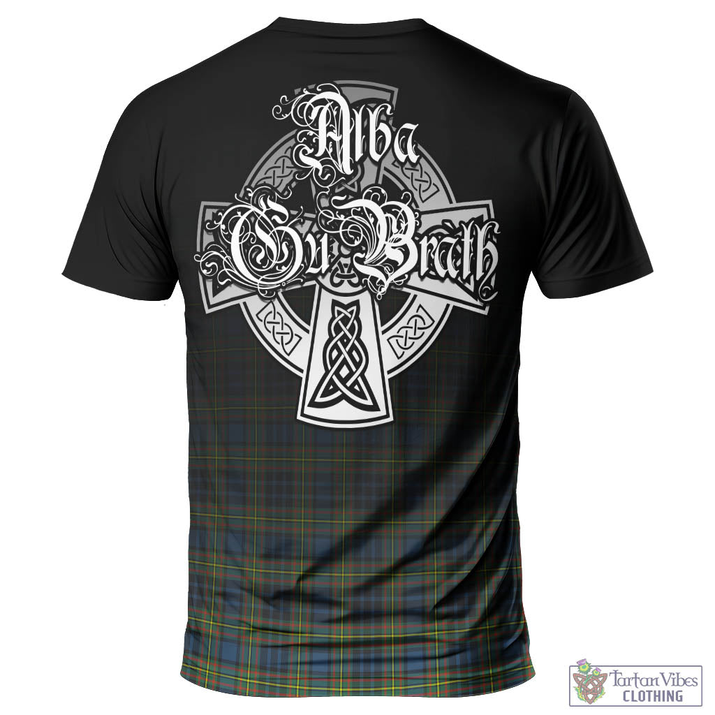 Tartan Vibes Clothing MacLellan Ancient Tartan T-Shirt Featuring Alba Gu Brath Family Crest Celtic Inspired