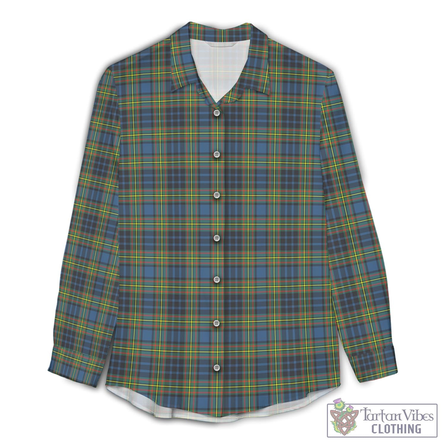 MacLellan Ancient Tartan Womens Casual Shirt