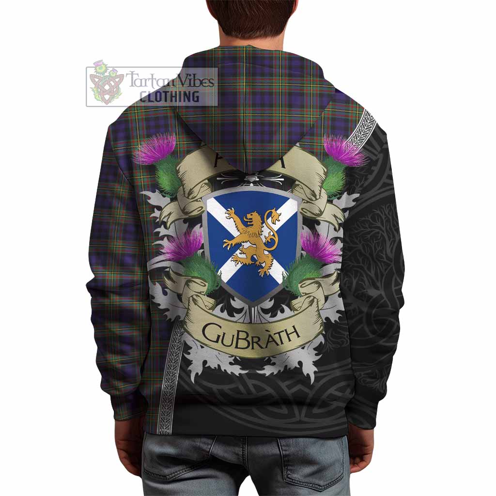 MacLellan (McLellan) Tartan Family Crest Hoodie Lion Rampant Royal Thistle Shield Celtic Inspired - Tartan Vibes Clothing