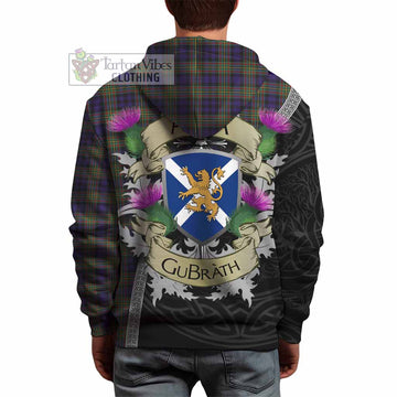MacLellan (McLellan) Tartan Family Crest Hoodie Lion Rampant Royal Thistle Shield Celtic Inspired - Tartan Vibes Clothing