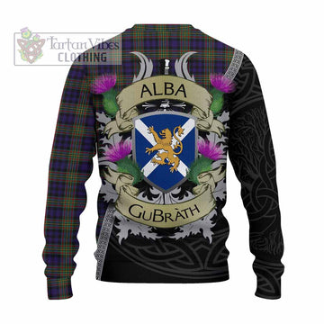 MacLellan (McLellan) Tartan Family Crest Knitted Sweater Lion Rampant Royal Thistle Shield Celtic Inspired - Tartan Vibes Clothing
