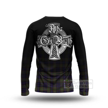 MacLellan (McLellan) Tartan Long Sleeve T-Shirt Featuring Alba Gu Brath Family Crest Celtic Inspired