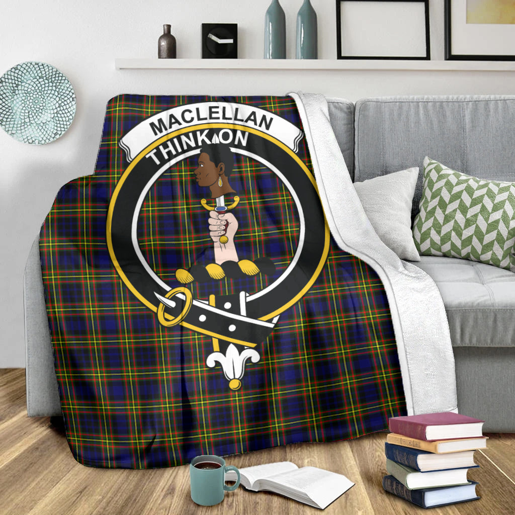 maclellan-modern-tartab-blanket-with-family-crest