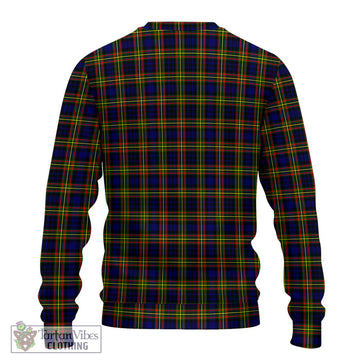 MacLellan Modern Tartan Ugly Sweater with Family Crest DNA In Me Style