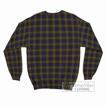 MacLellan Modern Tartan Sweatshirt with Family Crest DNA In Me Style