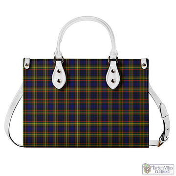 MacLellan Modern Tartan Luxury Leather Handbags