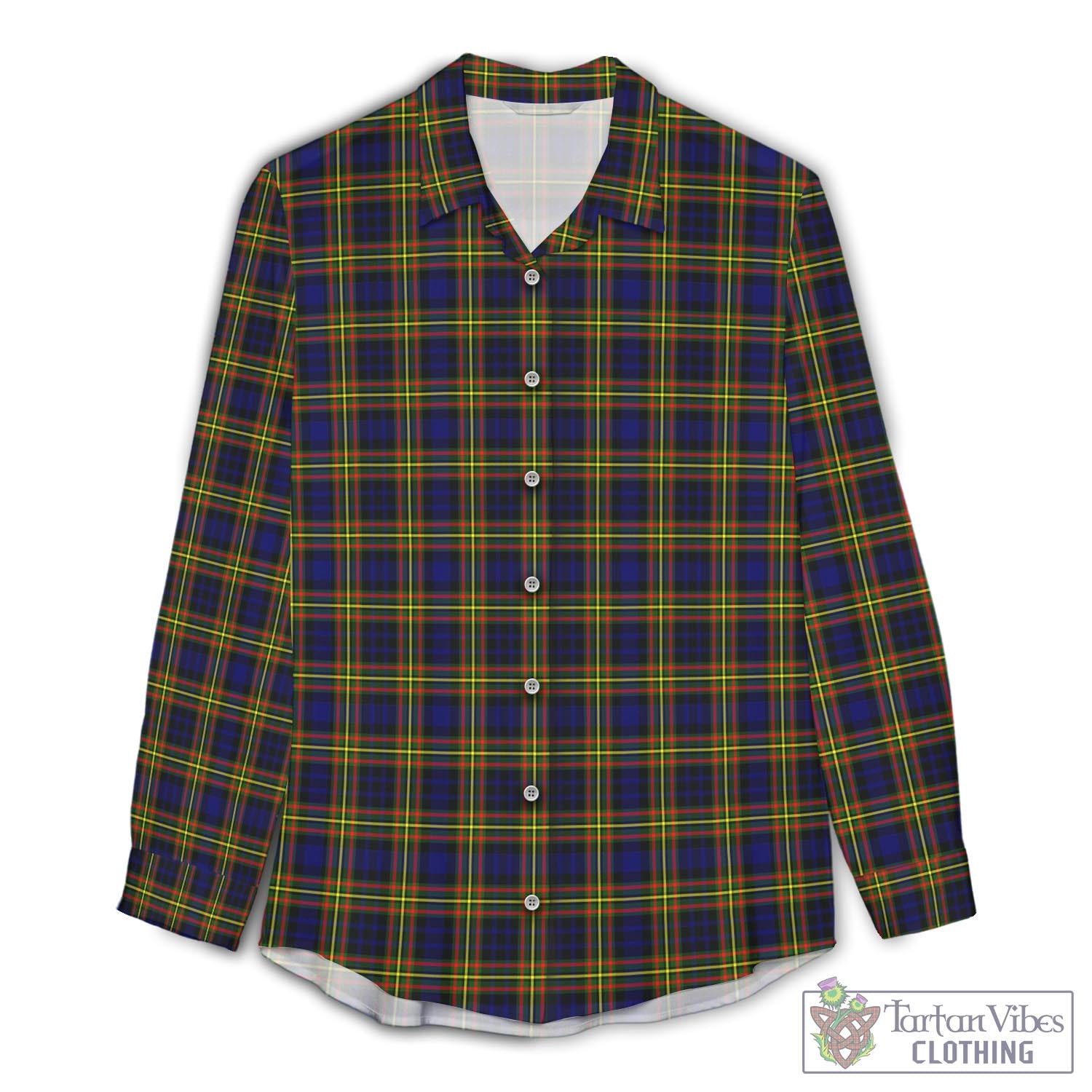 MacLellan Modern Tartan Womens Casual Shirt