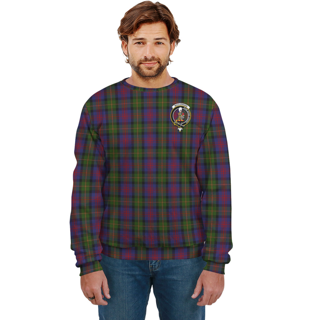 MacLennan (McLennan) Tartan Sweatshirt with Family Crest Unisex - Tartan Vibes Clothing