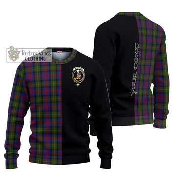 MacLennan (McLennan) Tartan Ugly Sweater with Family Crest and Half Of Me Style