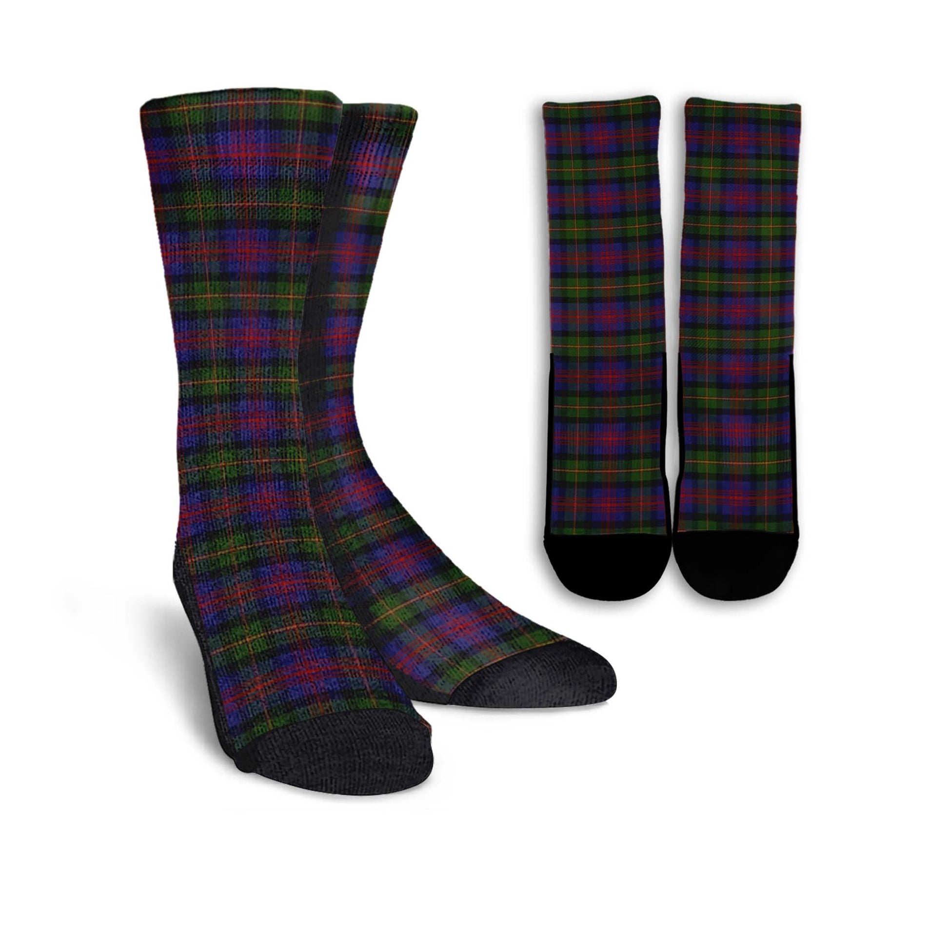 MacLennan Tartan Crew Socks - Tartanvibesclothing