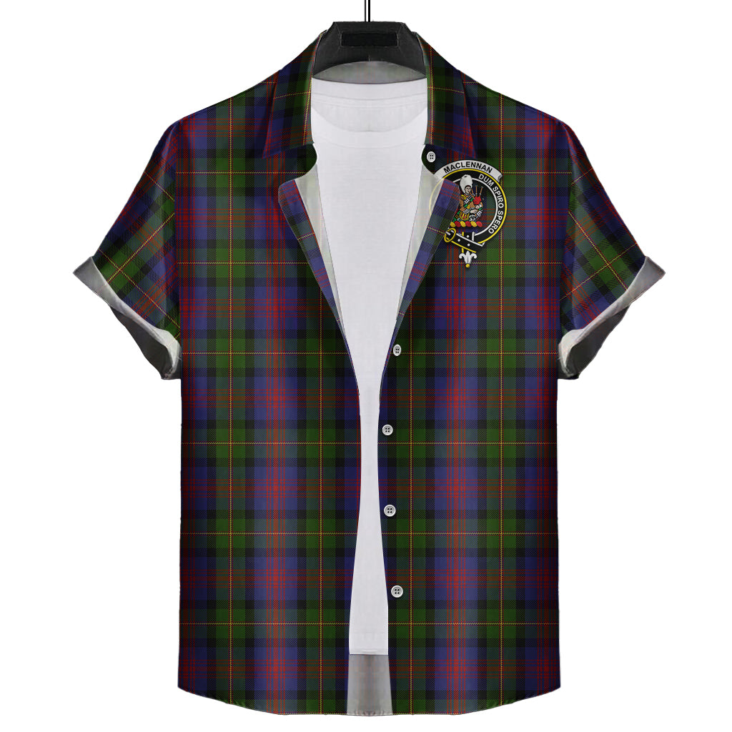 maclennan-tartan-short-sleeve-button-down-shirt-with-family-crest