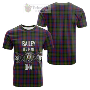 MacLennan (McLennan) Tartan Cotton T-shirt with Family Crest DNA In Me Style