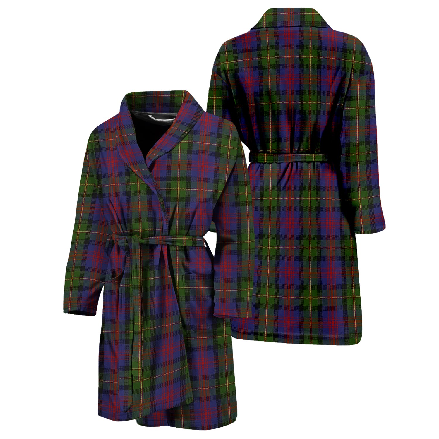 MacLennan (McLennan) Tartan Bathrobe Unisex M - Tartan Vibes Clothing