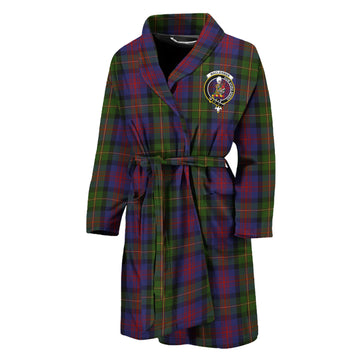 MacLennan (McLennan) Tartan Bathrobe with Family Crest